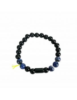 Bracelet Divin 8mm - Sodalite/Onyx